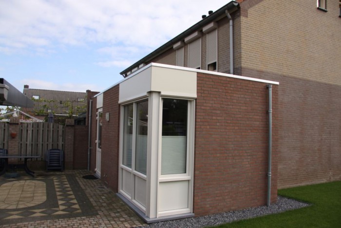 diverse kleine werken Nieuwe achtergevel met werkkamer/bijkeuken