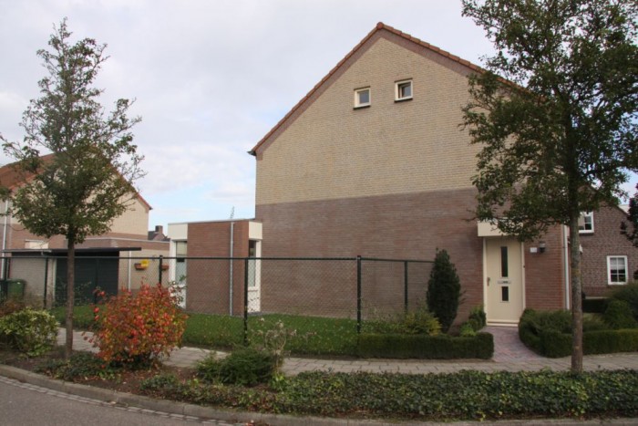 diverse kleine werken een nieuw hekwerk en de nieuwe zijgevel, gereinigd